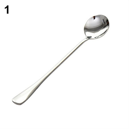 

XDian Long Handle Stainless Steel Tea Coffee Spoon Cocktail Ice Cream Soup Spoons Cutlery