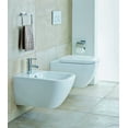 thumbnail image 6 of Duravit 2550090092 Wall Mounted Rimless Toilet Bowl, White, 6 of 7