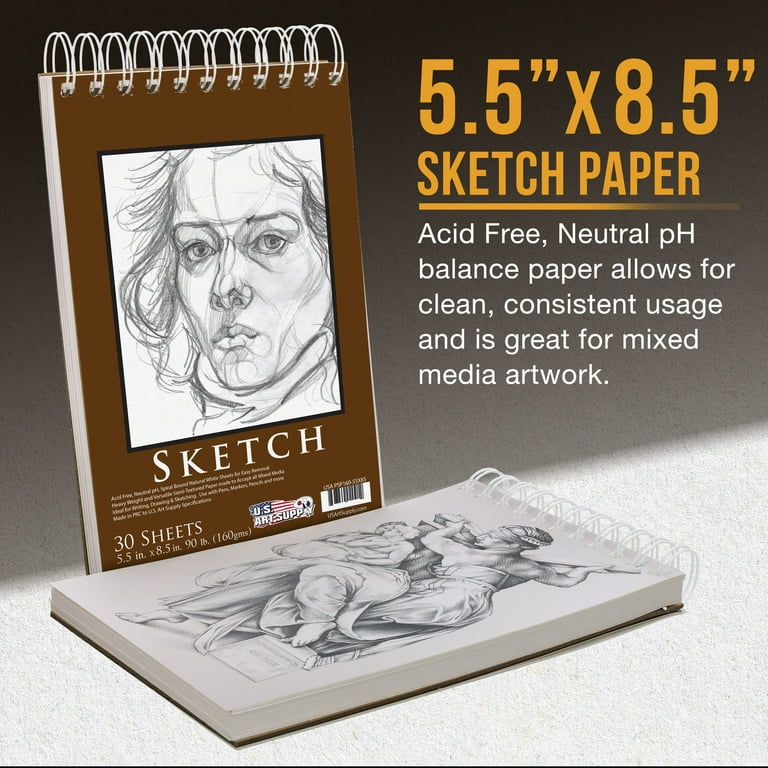 U.S. Art Supply 20-Piece Professional Artist Sketch Set with
