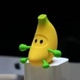 thumbnail image 4 of Kids Night Light,Green Banana Cute Night Lamp,Soft Silicone Nursery Nightlight,Rechargeable Dimmable Small Desk Lamp Desk Decor Mood Lamp Gift,Egg Light for Nursery Kawaii Room Decor, 4 of 9