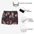thumbnail image 3 of Pofeuu Romantic Paris Print Men’s Boxer Briefs, Moisture-Wicking Underwear, Regular,Trunk-Medium, 3 of 5