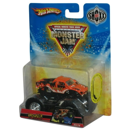 Hot Wheels Monster Jam Shoxx (2008) Orange Prowler Toy Truck 65/75
