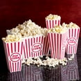 thumbnail image 2 of 2 Pcs Plastic Popcorn Boxes Bucket Classic Popcorn Containers for Movie Night 9.25" Square x 5.9" Deep, 2 of 7