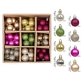 thumbnail image 3 of Sahpxhe 99 Pcs Christmas Ornament Balls Set Shatterproof Plastic for Tree Holiday Wedding Party Decoration, 3 of 9
