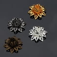 thumbnail image 5 of 20 Pieces 3D Multi-layer Lotus Flower Beads s Jewelry Findings Accessories, 5 of 8
