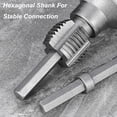 thumbnail image 4 of Integrated Internal & External Pipe Threading Tool, Electric Drill Compatible PVC Pipe Threader Kit, Suitable for 1/2 Inch and 3/4 Inch Plastic Pipes (1/2 in and 3/4 in), 4 of 7