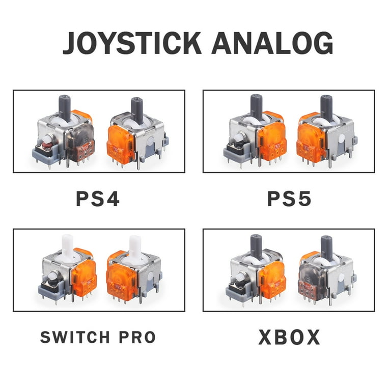TMR Hall Effect Analog Joystick Replacement for PS5, PS4, Xbox One