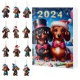thumbnail image 4 of Calendario Adviento Navidad 24 Días 2024 Regalo Salchicha para Y Familia, 4 of 9