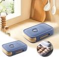 thumbnail image 1 of Xihbxyly Organizador para Refrigerador, Cajón Apilable de Gran Capacidad, Caja Transparente para Conservar La Frescura, Diseño Antideslizante y Resistente a Las Grietas, Almacenamiento de Alimentos E, 1 of 6