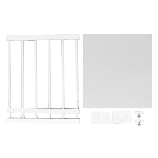 Oubit Étagère à Tension pour Garde-Robe, Étagère à Tringle à Tension Réglable Extensible Étagère de Garde-Robe Support de Tringle d'Armoire Normes de l'Industrie de Premier Plan