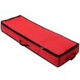thumbnail image 3 of Wrapping Paper Storage Container,Under Bed Gift Wrap Organizer Bags for Wrapping Paper Rolls, Ribbon, and Bows,Durable Material 600D Oxford,104.5*36*14CM, 3 of 5