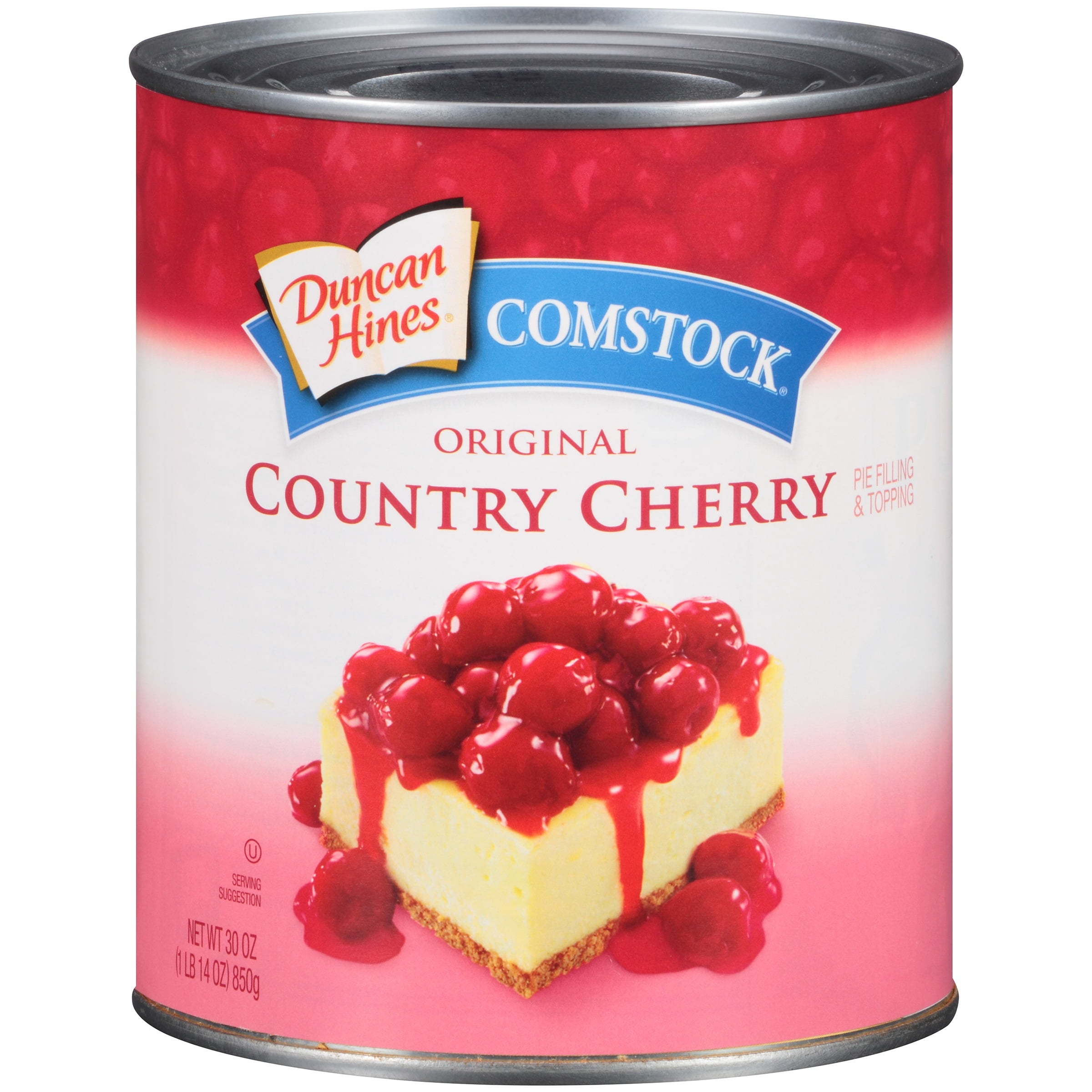 Comstock Original Country Cherry Pie Filling & Topping, 30 oz by Pinnacle Foods Group, Llc