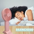 thumbnail image 4 of Mini ventilador portatil USB color rosa Dosyu, 4 of 5