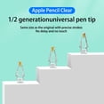 thumbnail image 2 of Pantalla táctil, punta de lápiz, tableta, lápiz óptico de dibujo suave, reparación de la cabeza, reemplazo de la punta de repuesto para lápiz iOS de 1/2 generación Inevent EL005129-00B, 2 of 7