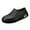Black, variant on Armadillo Chef Shoes for Women Comfortable Slip On Kitchen Garden Nurse Shoes Solid Color Oil Resistant Work Clogs Lightweight Waterproof Chef Mules