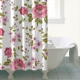 thumbnail image 5 of Waterproof Pioneer Shower Curtain 72x84 Inch Polyester Unique Cute Floral Shower Curtain for Bathroom Hotel Home Decor with 12 Plastic Hooks, 5 of 5