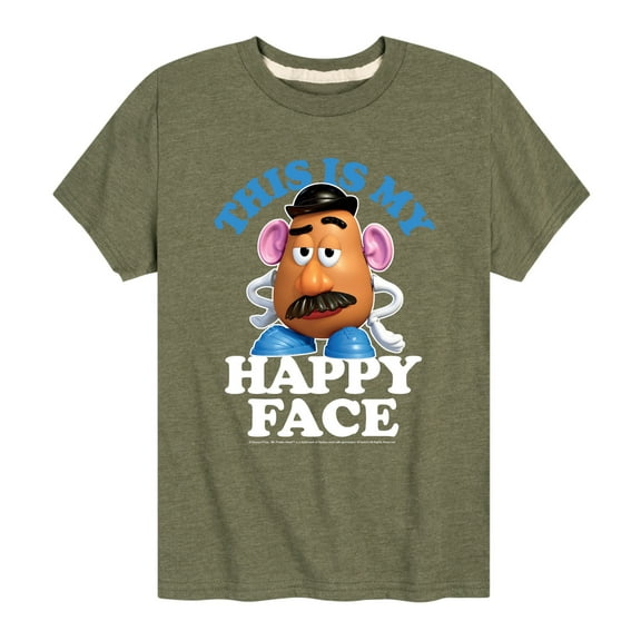 Toy Story - This Is My Happy Face - Toddler And Youth Short Sleeve Graphic T-Shirt