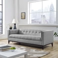 thumbnail image 3 of Modway Serve Upholstered Fabric Sofa in Light Gray, 3 of 5