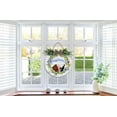 thumbnail image 4 of Eveokoki Happy Passover - Hanging Porch Pesach Jewish Holiday Party Outdoor Decorations - Front Door Decor - 12x12Inches, 4 of 5