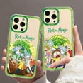 thumbnail image 2 of Funda de teléfono con dibujos animados de Ricks para iPhone, carcasa transparente para iPhone 11 12 Mini 13 14 Pro Max Fivean unisex, 2 of 2