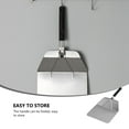 thumbnail image 6 of Raindrops Stainless Steel Foldable Pizza Shovel with Hanging Hole for Easy Storage and Use Silver, 6 of 8