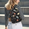 thumbnail image 6 of Honeii Vegetable Quiche Print Canvas College Laptop Backpack, Durable Rucksack Travel Notebook Bag School Backpack Book Bag for Men Women-Medium, 6 of 7