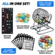 thumbnail image 2 of Set de juego de bingo Homwom Deluxe con 18 cartas, 150 fichas y 75 bolas, 2 of 7