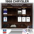 thumbnail image 2 of Detroit Iron OEM 1968 Chrysler Shop Manual, Sales Literature and Parts Book on CD, 2 of 2