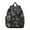 Black-60, variant on Dog Lovers Student Backpack – Cute Puppy Paw Print with Bone and Tail Cartoon Design, Artistic Watercolor Style for School