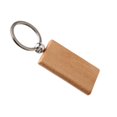 thumbnail image 4 of 150 ID de Clave de Grabado Rectangular de Llavero de Madera en Blanco Se Puede Grabar, 4 of 8
