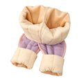thumbnail image 4 of Little Girls Pants Leggings Thermal Winter Tights Stretch Pants Size 5-6 ,Purple, 4 of 4