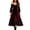 Wine-vZvOg, variant on JFOPQVSM Women Halloween Gothic Velvet Lace Patchwork Off The Shoulder Puff Long Sleeve Evening Dress