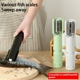 thumbnail image 4 of pitrice Electric Scale, Steel fish Scale Protective Cover, Profesonal Scale Scraper Seafood Sharp Blade, Fish Kitchens gray, 4 of 6