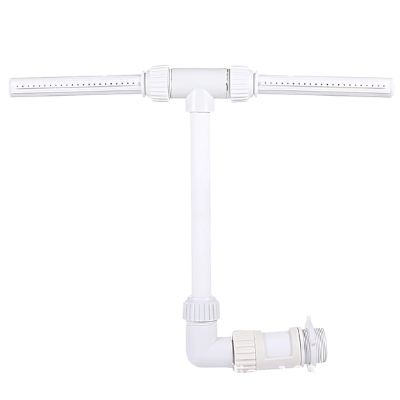 Pool Fountain, Dual Spray Waterfall Sprinkler, Swimming Pool Waterfall Sprinkler, for Ground & Inground Pools(19.9 in x 15.7 in)