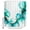 Turquoise, variant on Purple Marble Stone Bathroom Shower Curtains with 12 Hooks Waterproof Shower Curtain for Stalls and Bathtubs Ink Splash Country Marble Abstract Decorative Bathroom Privacy Curtain 36x72 Inches