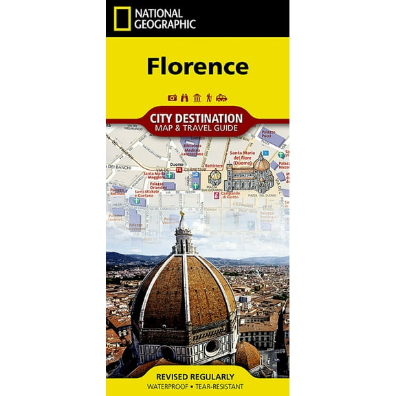 National Geographic Destination City Map: Florence - Folded Map