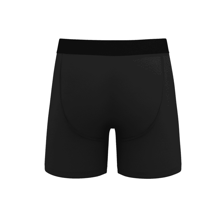 The Threat Level Midnight - Shinesty Black Ball Hammock Pouch Underwear 4X  