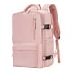 thumbnail image 1 of Mochila informal Colamx doble hombro tipo mochila tipo bolsa de lona rosa, 1 of 8
