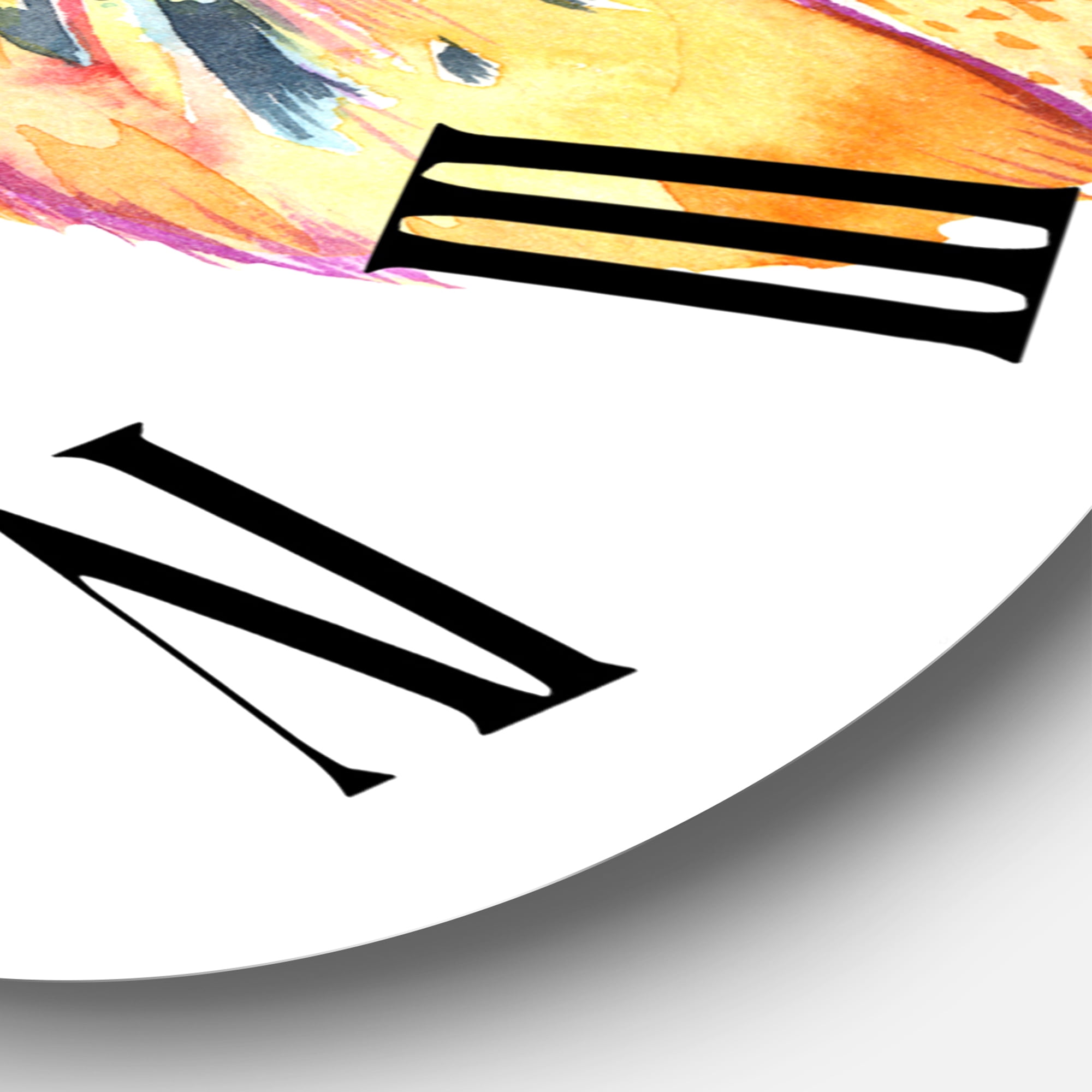 Designart 1 in Bohemian Wall Clock