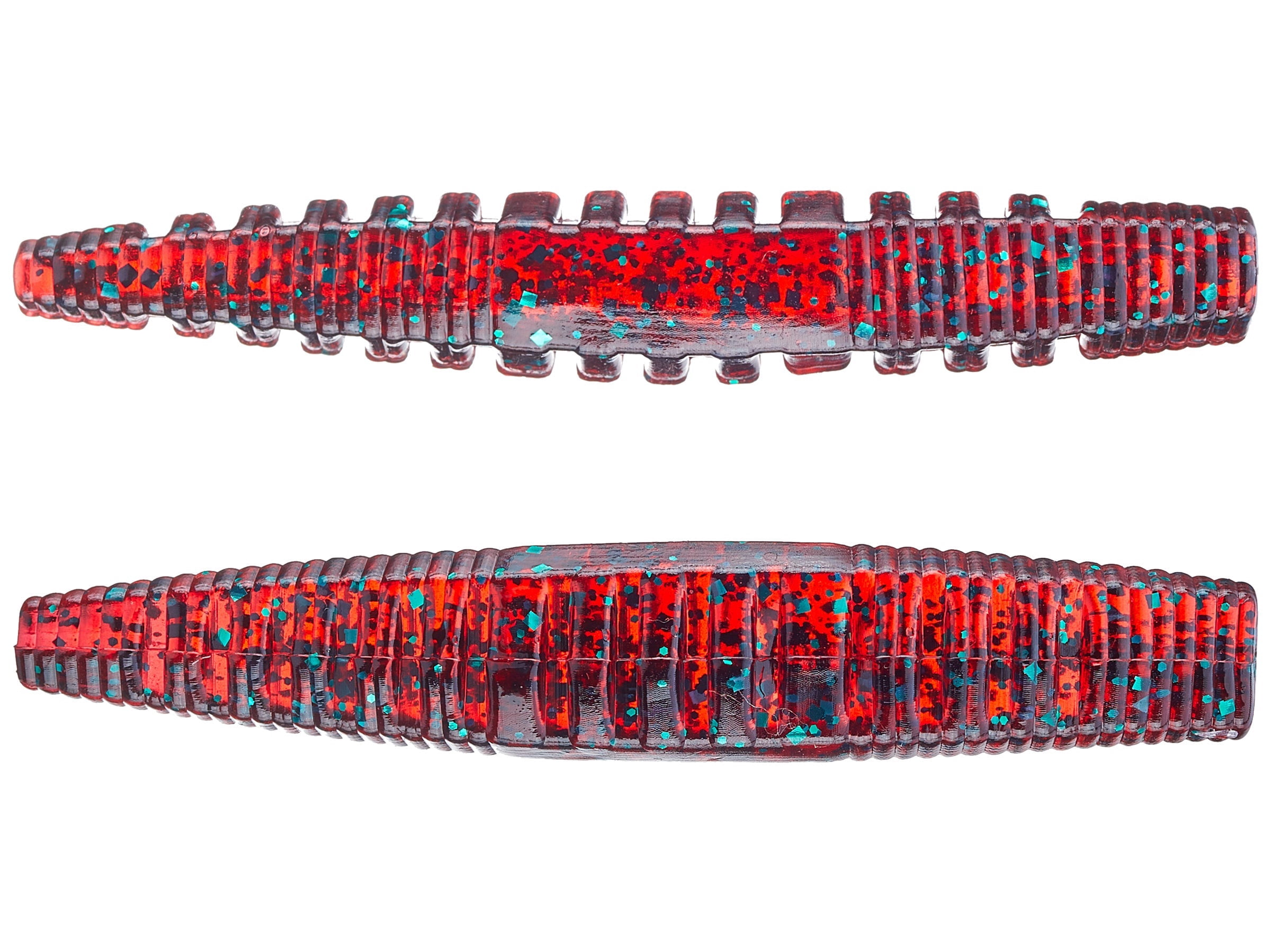 Vers Ned Rig Strike King Ned Ocho 6,3 Cm - Lot De 9, Plastique Souple Salé, Parfum Café, Flottant - 4