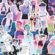 thumbnail image 3 of 1 Set KPop Demon Hunters Set Cute Cartoon Characters Waterproof Decals - Comic Peripheral Shiny Sticker Pack Props Cute Cartoon Characters Waterproof Decals Suitable As A Gift, 3 of 5