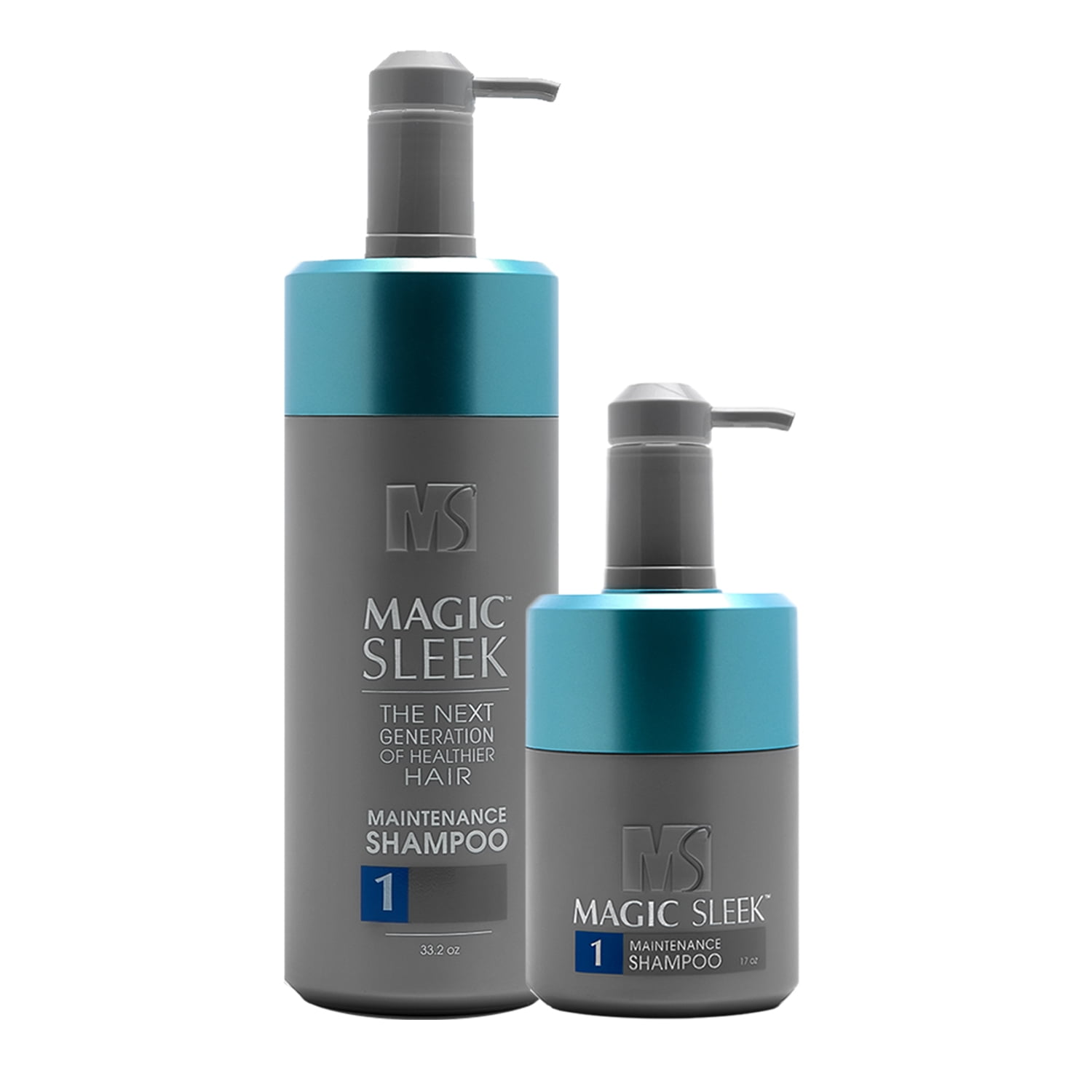 Magic Sleek Hydrating Shampoo | Moisturizing & Cleansing | Color-Safe | All Hair Types | Coconut Oil | Frizz Control | Sulfate & Paraben Free | For Dry Scalp | Daily Routine | 17 oz