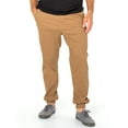 thumbnail image 3 of No Boundaries Men's and Big Men's Twill Pull On Jogger Pants, 3 of 4
