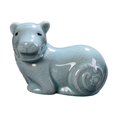 thumbnail image 4 of Ceramics Tea Pet Adorable Small Animal Sculpture for Tea Room Bookcase Hotel Tiger, 4 of 8