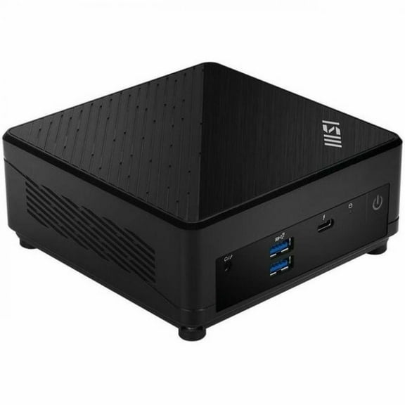 MSI Cubi 5 NUC Mini PC - Intel Core i3-1215U - 8GB - 500GB SSD - Dual LAN - W11P - 3Y Advanced Replacement - Wifi 6 - Bluetooth 5.3 - Thunderbolt 4 - USB C - USB A - HDMI - DP - 2.5" SSD/HDD