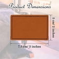 thumbnail image 2 of 50Pcs Blank Faux Patches for Leatherette Hat Patches for Repair, 2 of 5