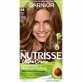 thumbnail image 4 of (2 pack) Garnier Nutrisse Nourishing Adult Hair Color Creme, 063 Light Golden Brown Brown Sugar, 4 of 13