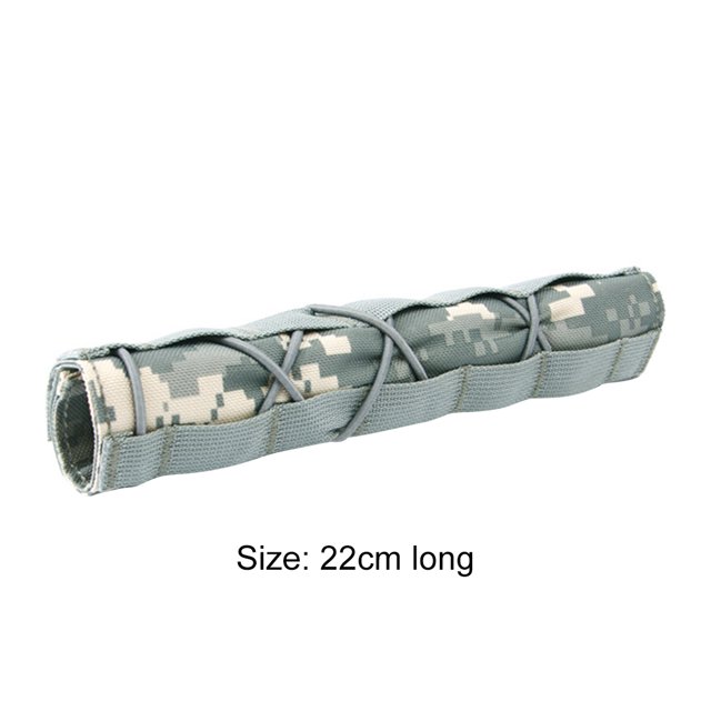 Cubierta de tubo de camuflaje portátil Escudo térmico Tubo de francotirador Envoltura protectora (ACU) Likrtyny Para estrenar