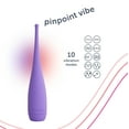 thumbnail image 5 of plusOne Pinpoint External Vibrator, 3 Different Tip Attachments, 10 Vibration Settings, 5 of 22