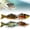 B Set, variant on Bionic Swimming Lure with Propeller Tail, Jointed Hard Swimbait Fishing Lure with Realistic Swimming Action, Slow Sinking Artificial Bait for Bass and Pike